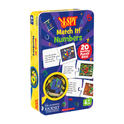 I Spy - Match It! Tin - Numbers (NEW)