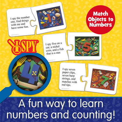 I Spy - Match It! Tin - Numbers (NEW)