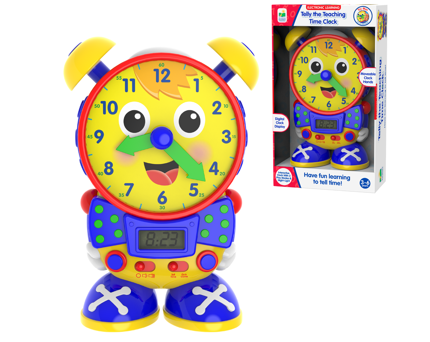 Telly The Teaching Time Clock (NEW)
