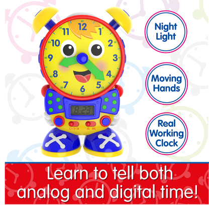 Telly The Teaching Time Clock (NEW)