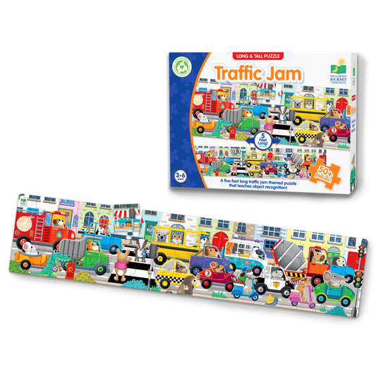 Long & Tall Puzzle - Traffic Jam