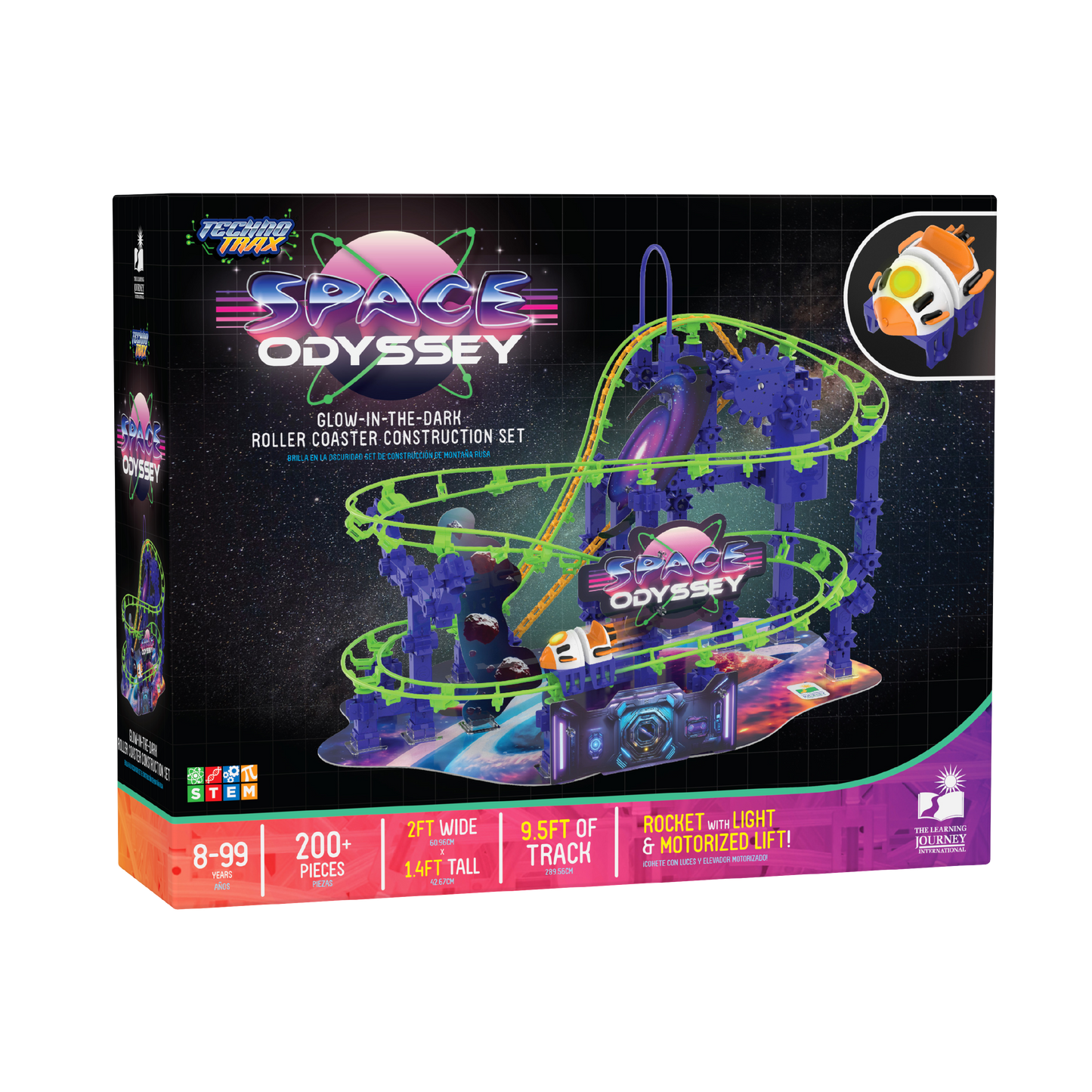 Techno Trax Space Odyssey (200+ pc set) (NEW)