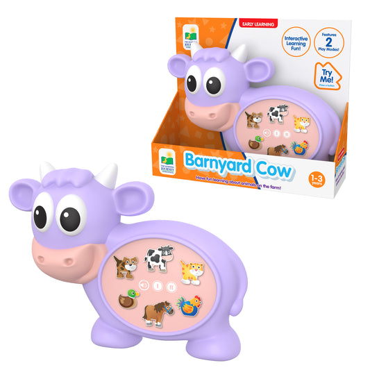 Barnyard Cow product and packaging