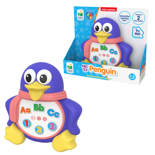 ABC & 123 Penguin product and packaging