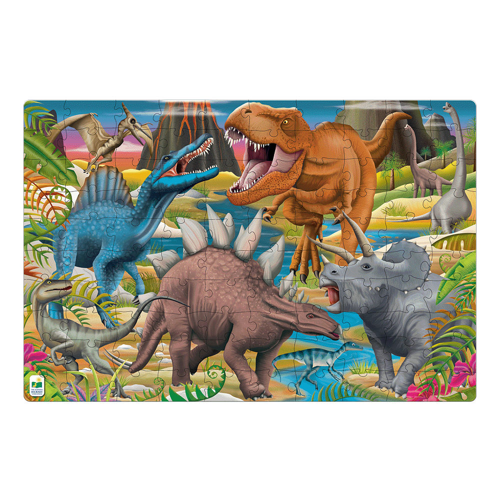 Puzzle Doubles! Glow in the Dark - Dino